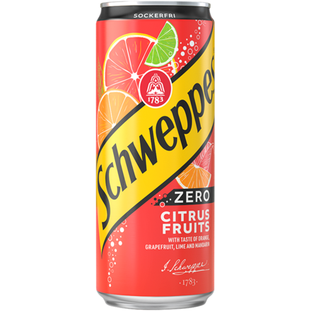 Schweppes Citrus Fruits Zero