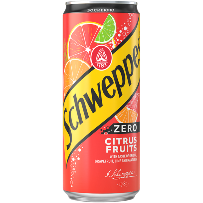 Schweppes Citrus Fruits Zero